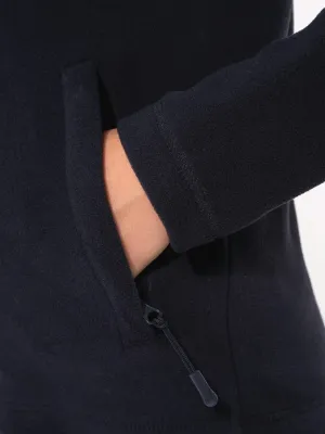 Full zip microfleece jacket
