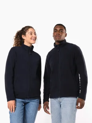Full zip microfleece jacket