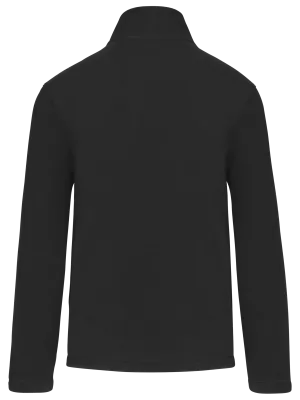 Full zip microfleece jacket – Black
