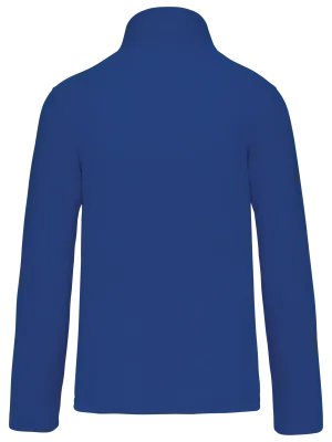 Full zip microfleece jacket – Royal Blue