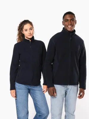 Full zip microfleece jacket