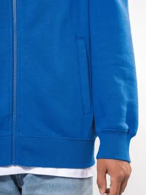 Chaqueta de felpa cepillada de hombre
