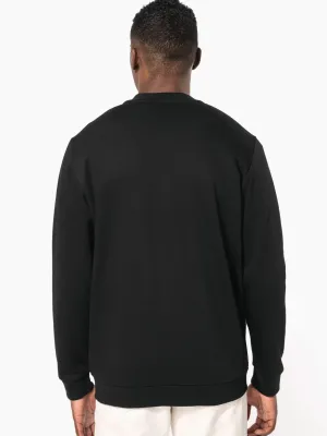 Chaqueta de felpa con cremallera de hombre
