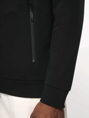 Chaqueta de felpa con cremallera de hombre