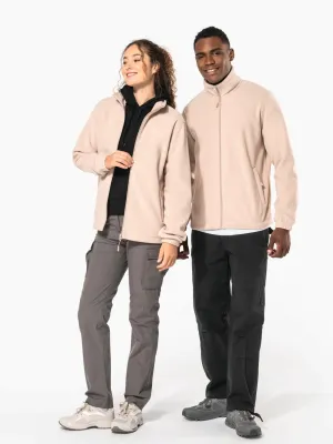Unisex microfleece elasticated jacket