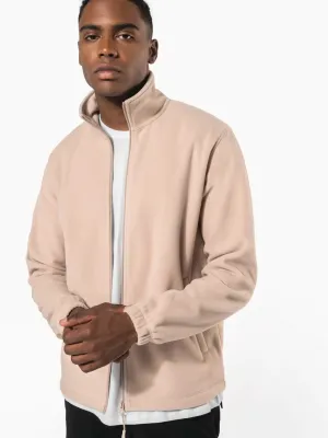 Unisex microfleece elasticated jacket