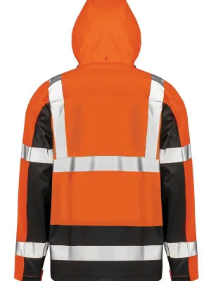 Prism PU Safe & Dry jacket – Fluorescent Orange / Black