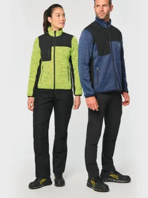 Women's recycled polytricot jacket