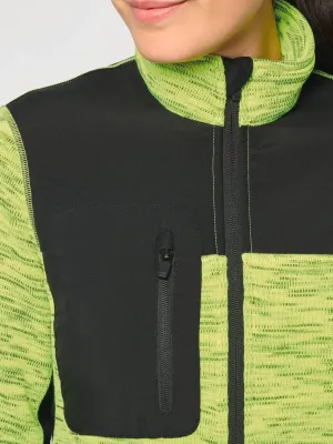Women's recycled polytricot jacket