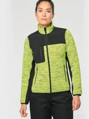 Women's recycled polytricot jacket