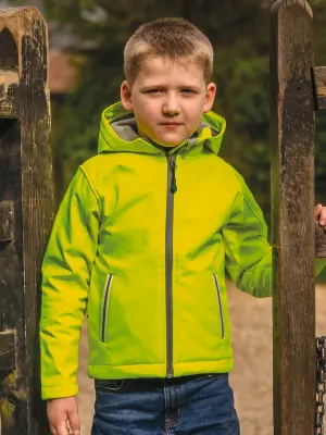 Kids' TX Performance Hooded Softshell Jacket