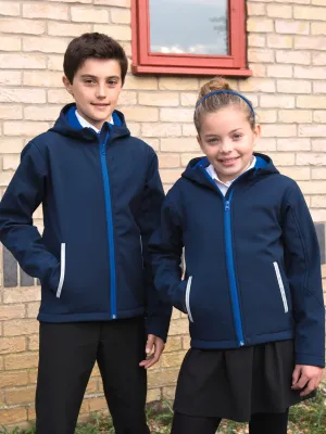 Kids' TX Performance Hooded Softshell Jacket