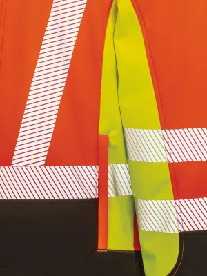 Chaqueta softshell de seguridad reciclada de 3 capas