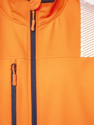 Chaqueta softshell de seguridad reciclada con mangas desmontables unisex