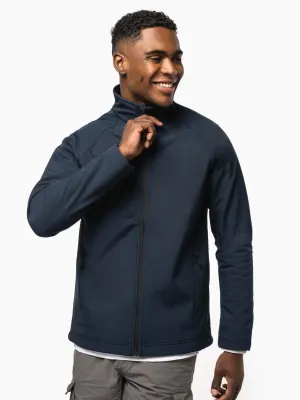 Unisex eco-friendly 3-layer softshell jacket