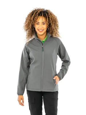 Chaqueta softshell de mujer reciclada