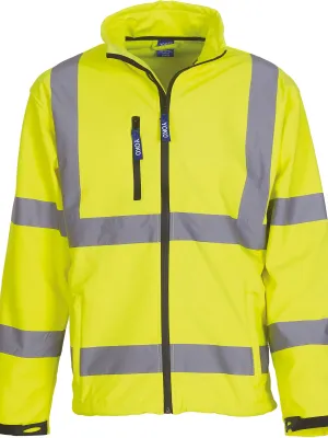 Hi-vis softshell jacket