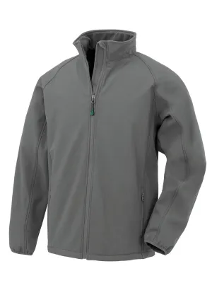 Chaqueta softshell de hombre reciclada – Workguard Grey