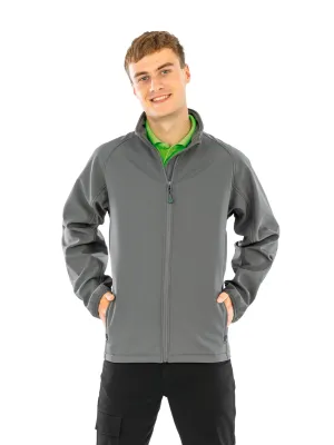 Chaqueta softshell de hombre reciclada