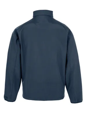 Chaqueta softshell reciclada de 2 capas infantil – Navy