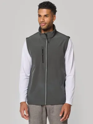 Veste softshell sport manches amovibles unisexe