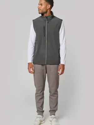 Veste softshell sport manches amovibles unisexe
