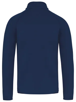 Dual-fabric sports jacket – Marl Grey / Sporty Navy