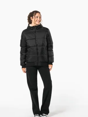 Unisex recycled ripstop jacket with hood