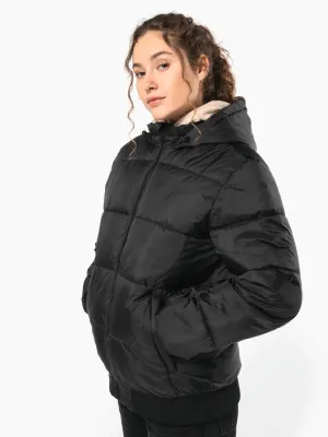 Unisex recycled ripstop jacket with hood