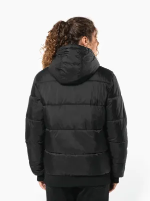 Unisex recycled ripstop jacket with hood