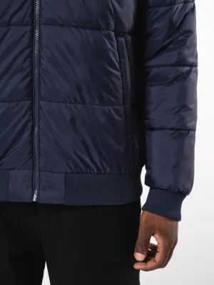 Unisex recycled ripstop jacket with hood