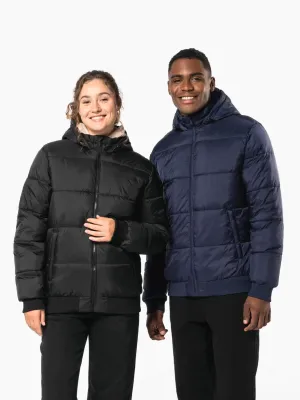 Unisex recycled ripstop jacket with hood