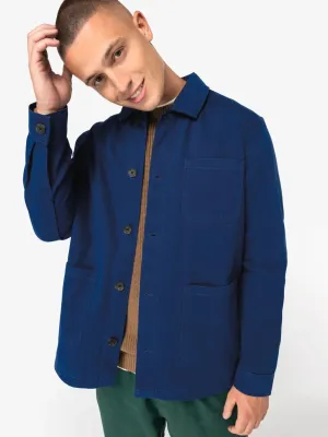 Veste worker écoresponsable délavée unisexe