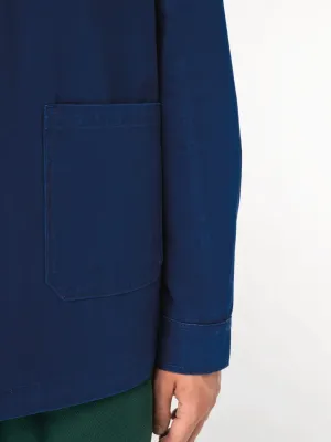 Veste worker écoresponsable délavée unisexe