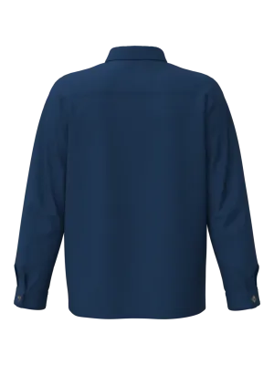 Veste worker écoresponsable délavée unisexe – Washed Indigo