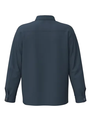 Veste worker écoresponsable délavée unisexe – Washed Navy Blue
