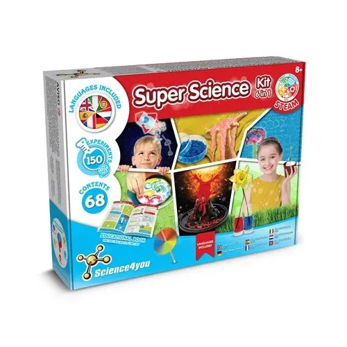 6 in 1 Super Science Kit I. Jouet éducatif pour enfants