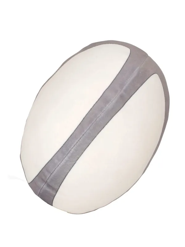Ballon de rugby zippé