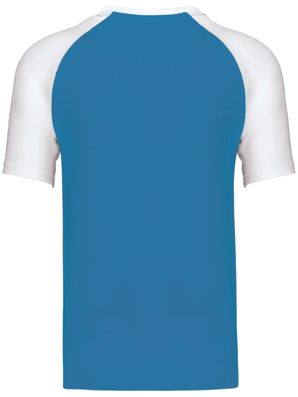 Baseball - camiseta bicolor de manga corta