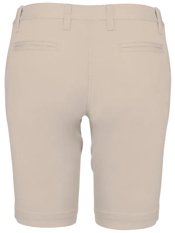 Bermuda chino femme
