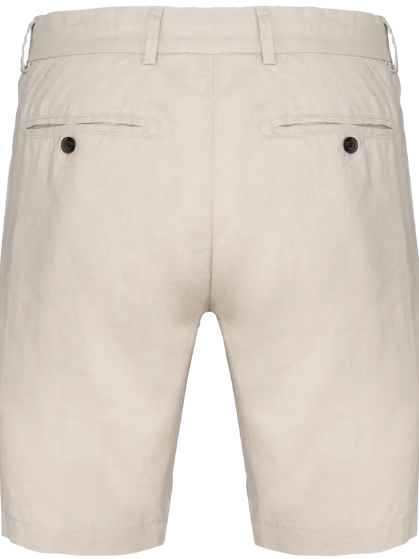 Bermuda de lino de hombre
