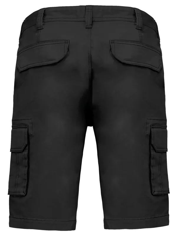 Bermuda multipoches homme