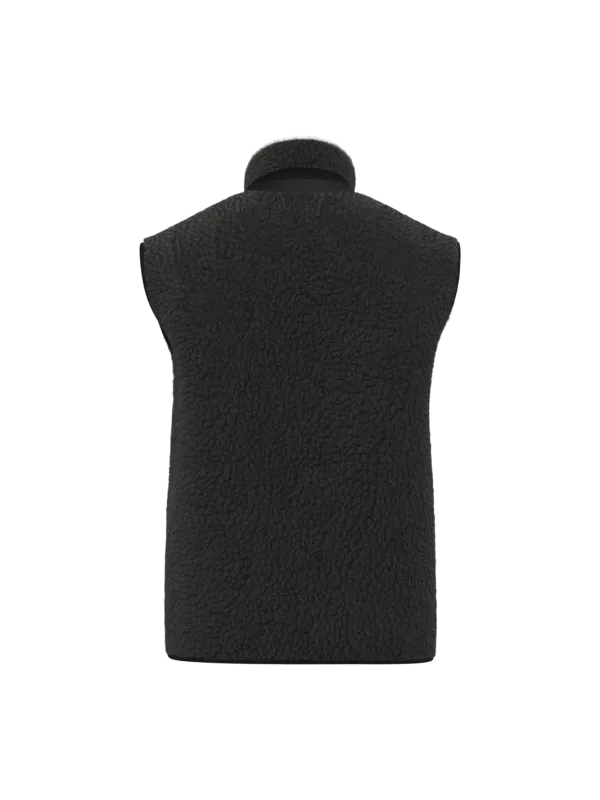 Bodywarmer écoresponsable en sherpa unisexe