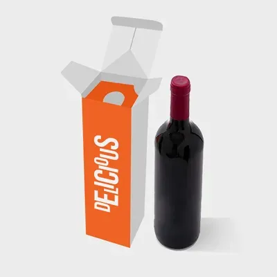 Caja regalo para botella