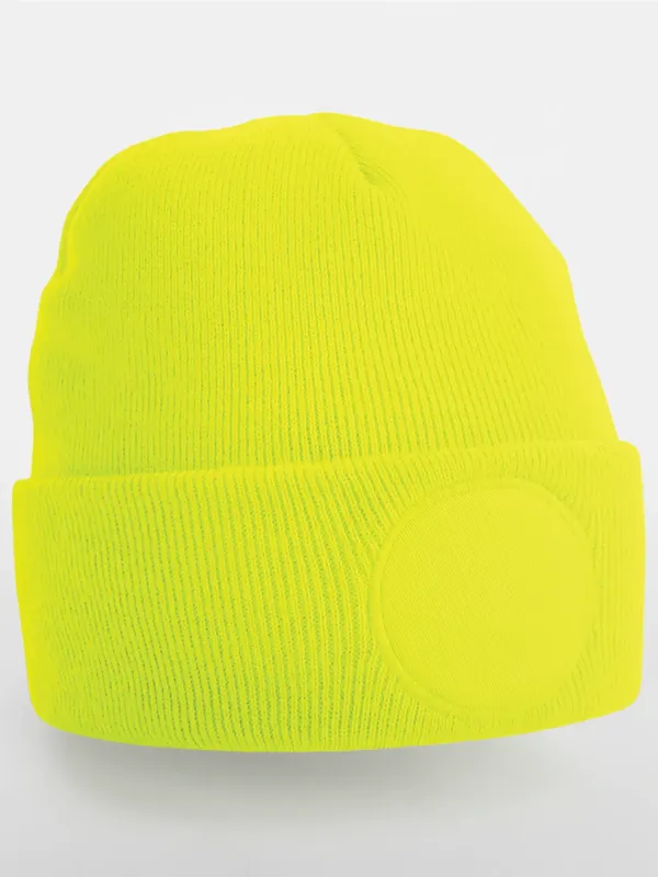 Bonnet à patch rond