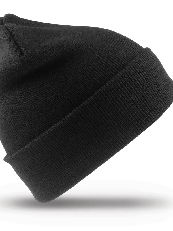 Recycled polyester beanie
