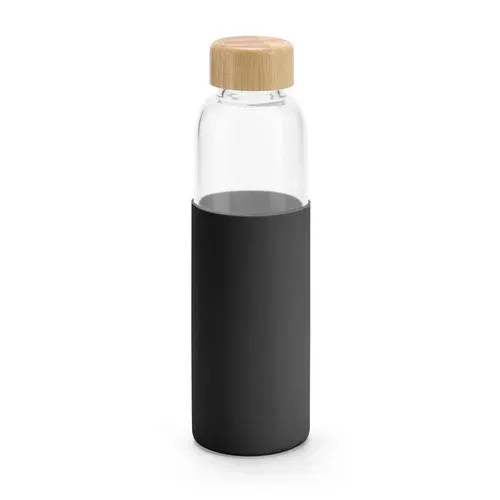 DAKAR. Bamboo and borosilicate glass bottle 600 mL