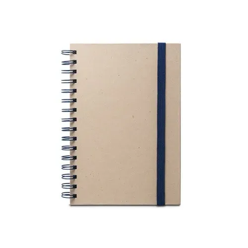 PROUST. A5 notebook with rings, hard cover, made of sugar cane paper (80% sugar cane) with plain pages