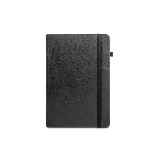 HEANEY. Cuaderno de poliuretano a base de agua con planificación mensual integrada y páginas rayadas