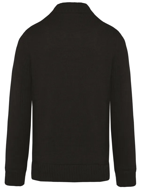 Cardigan doublé polaire homme